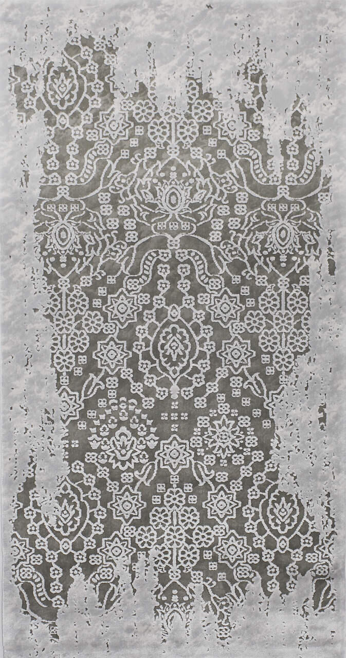 Matta Pierre Cardin D1569 Vit/Grå 80x150cm