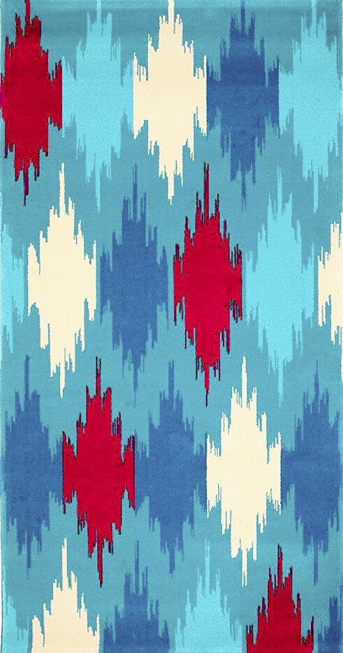 Matta Pierre Cardin D1557 Creme/Blå 80x150cm