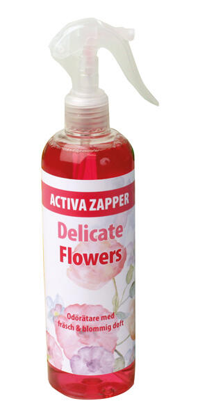 Luktförbättrare Activa Zapper Delicate Flower Odörätare 400ml