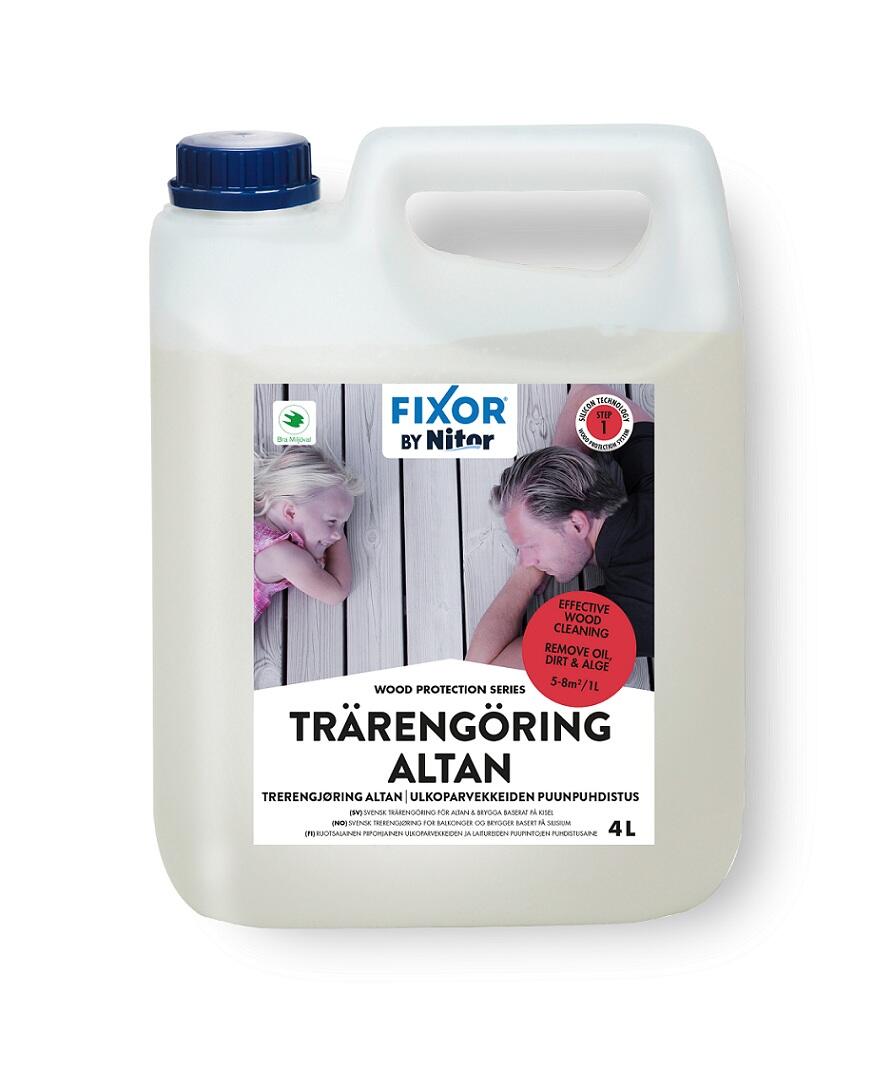 Trärengöring Altan Fixor by Nitor 4L - Steg 1