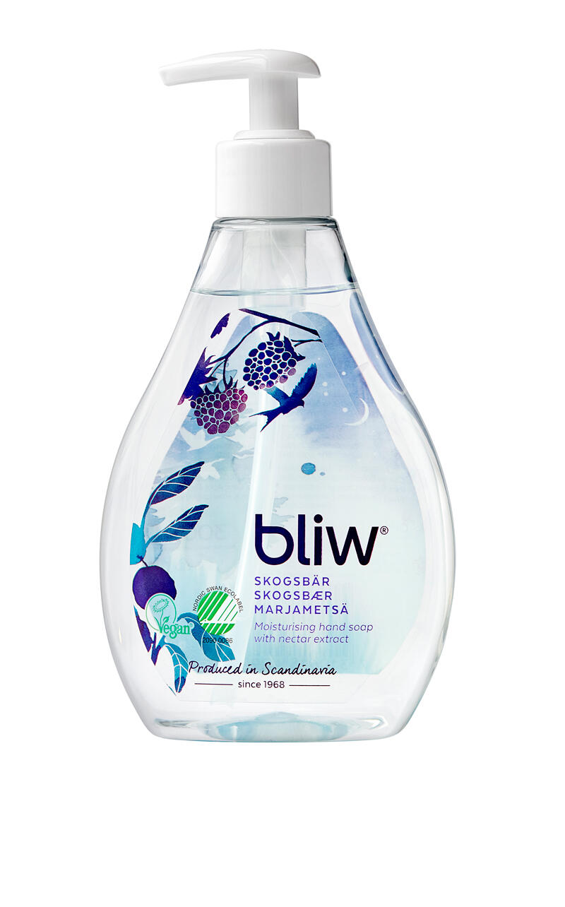 Pumptvål Bliw Skogsbär 300ml