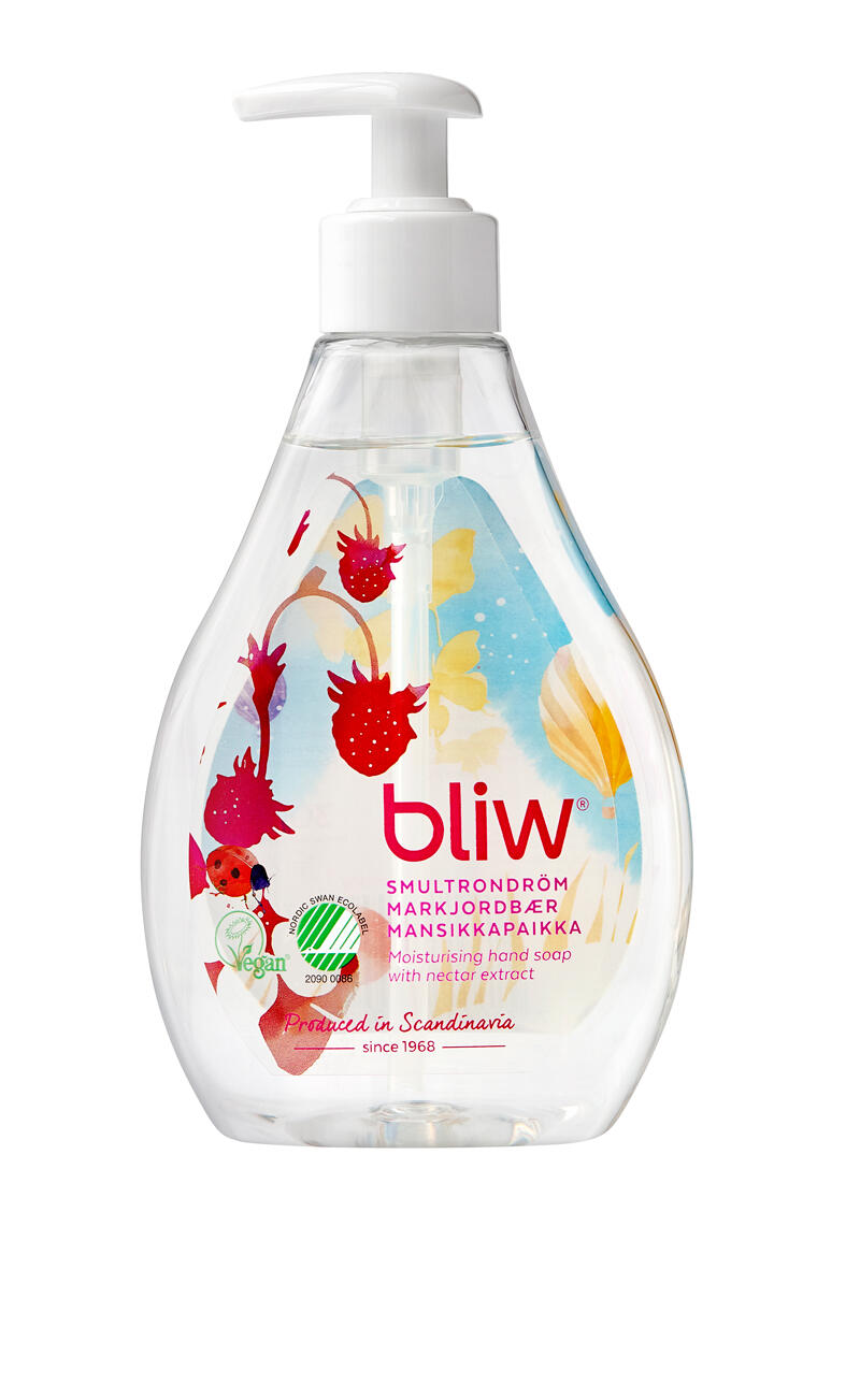 Pumptvål Bliw Smultrondröm 300ml
