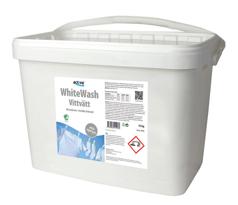Tvättmedel Activa WhiteWash 10kg
