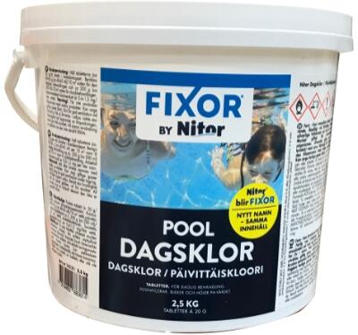 Dagsklor Fixor by Nitor Tabletter 20g 2.5kg