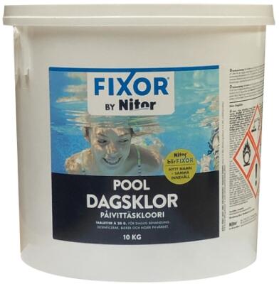 Dagsklor Nitor Tabletter för Pool 10kg