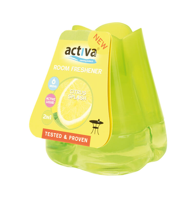 Luktförbättrare Activa Room Freshener Citrus Splash