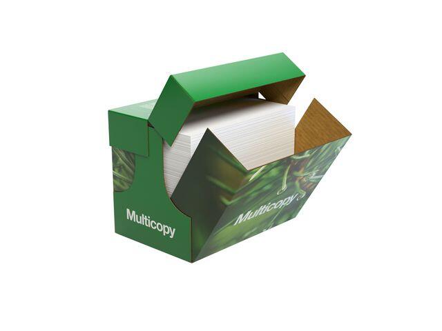Kopieringspapper Multicopy Expressbox Hålat XP A4 80g 2500st