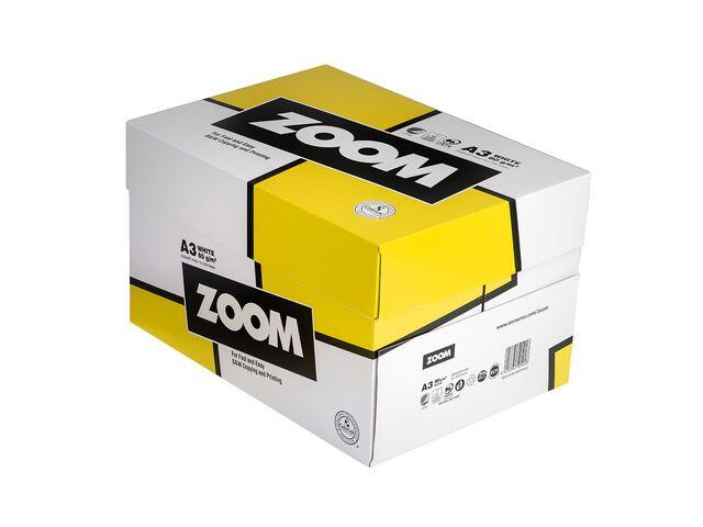 Kopieringspapper Zoom Ohålat A3 80g 5x500st