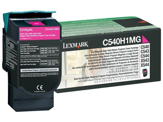 Toner Lexmark C540H1MG Magenta