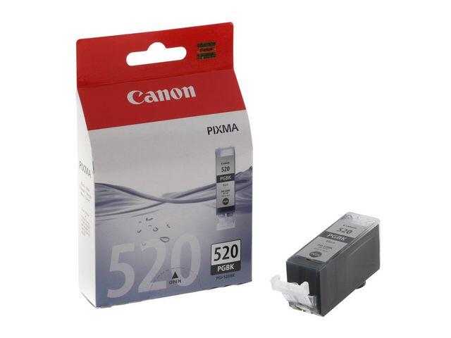 Bläckpatroner Canon PGI-520BK Svart 2st