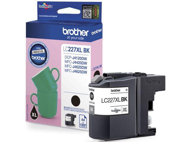 Bläckpatroner Brother LC-227XLBK Svart