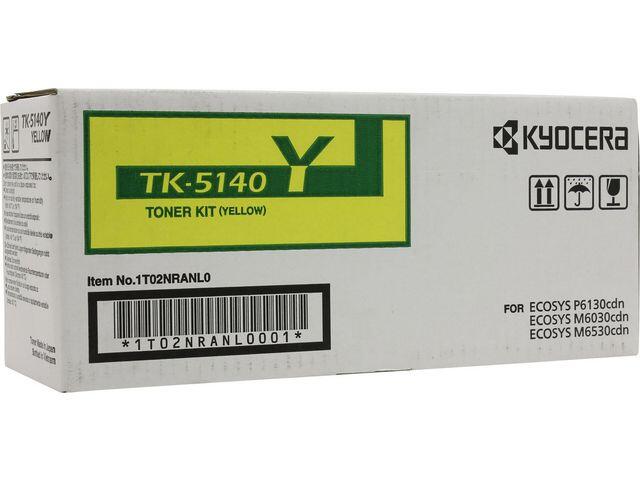 Toner Kyocera TK-5140C Gul