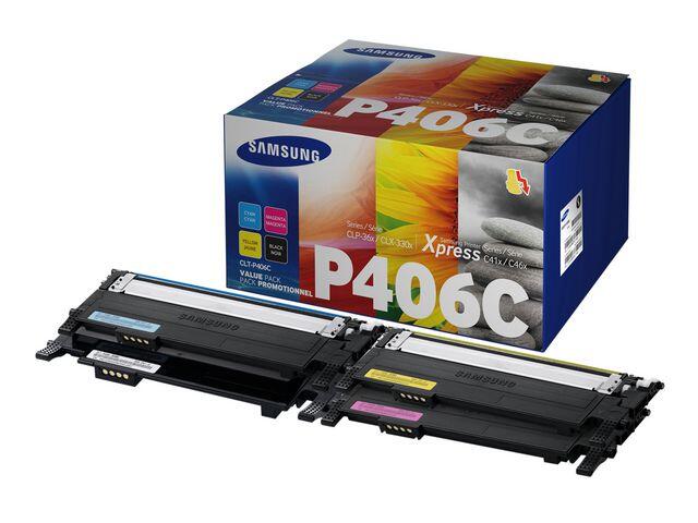 Toner Samsung CLT-P406C C/M/Y/BK
