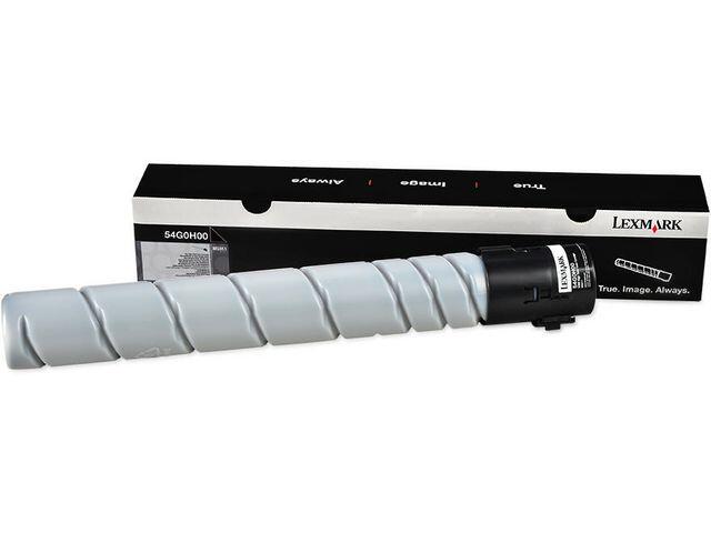 Toner Lexmark 54G0H00 Svart