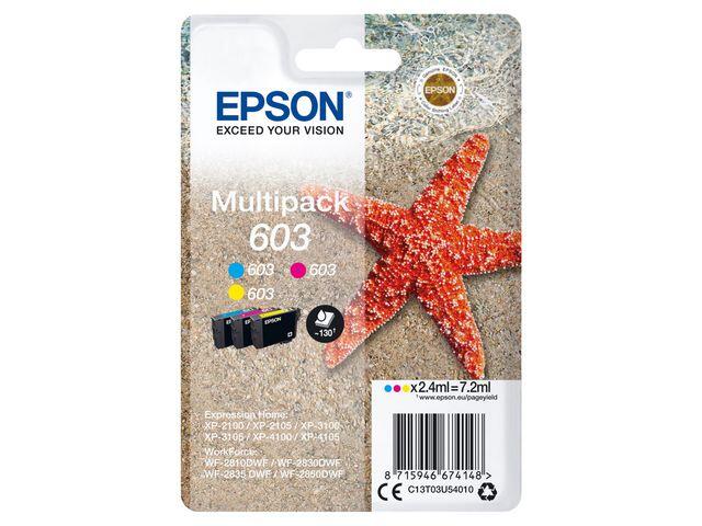 Bläckpatroner Epson T03U 603 3-Färger