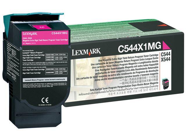 Toner Lexmark C544X1MG Magenta