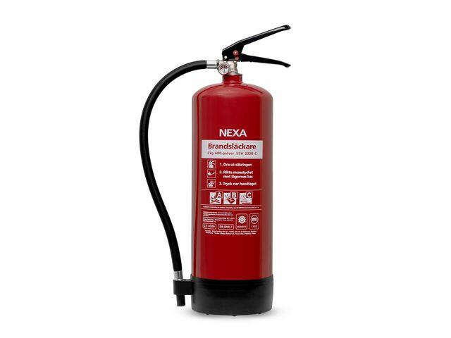 Brandsläckare Nexa Röd 55A 6kg
