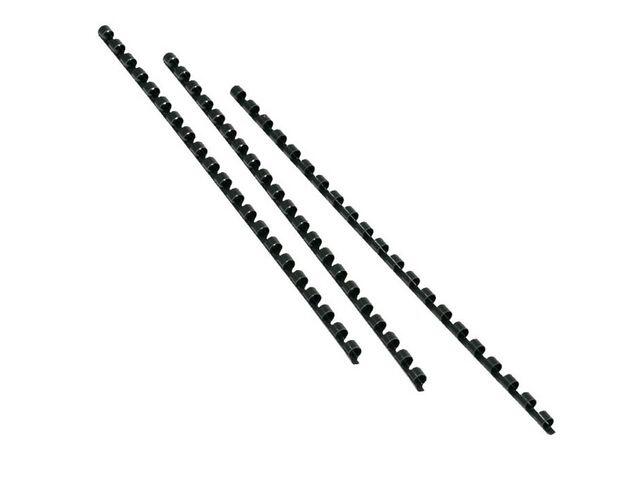 Plastspiral GBC Svart 25mm 50st