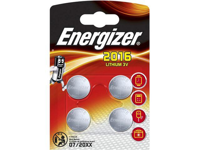 Batteri Energizer Cell Lithium 2016 4st