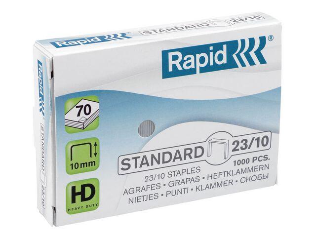 Häftklammer Rapid 23/10 Standard 1000st
