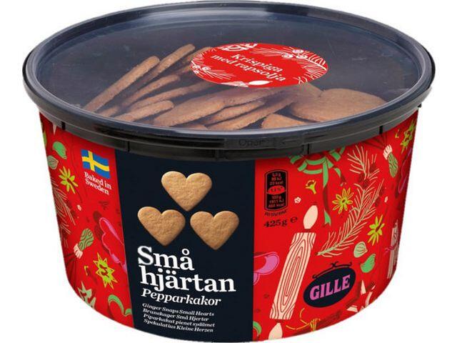 Pepparkakor Nordic Brands Gille Små Hjärtan 425g