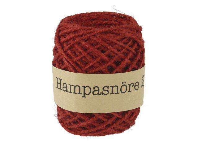 Hampasnöre Hedlunds Röd 25m/rl