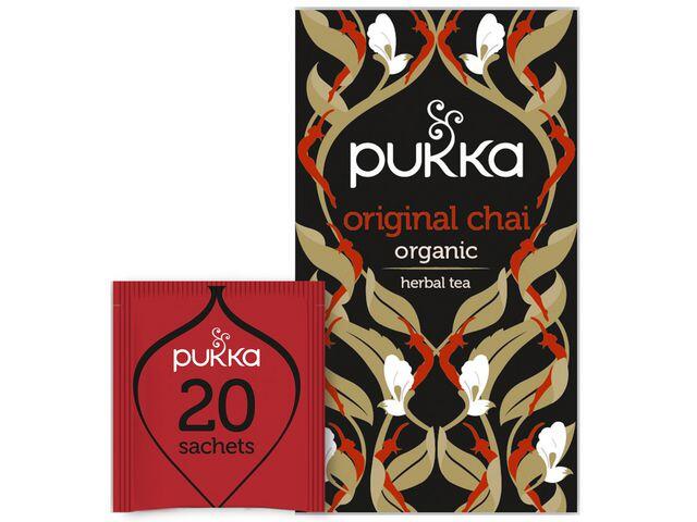 Te Pukka Svart Original Chai 20st