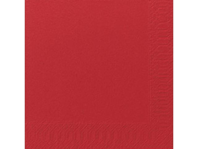 Servett Duni 3-Lagers Röd 33x33cm 125st
