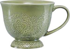 Servis set Mugg & Kaffemugg Cult Design Orient Pesto 8 delar extra bild 3