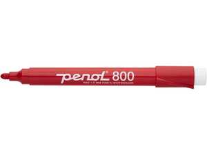 Whiteboardpenna Penol 800 Rund Röd 1.5mm extra bild 1