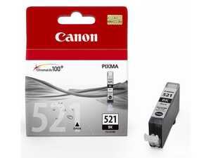 Bläckpatroner Canon CLI-521BK Svart extra bild 1