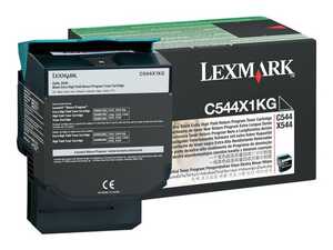 Toner Lexmark C544X1KG Svart extra bild 1