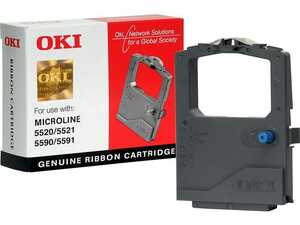 Färgband OKI 01126301 Svart extra bild 1