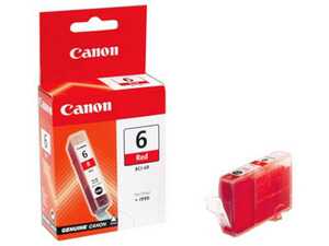 Bläckpatroner Canon BCI-6R Röd extra bild 1