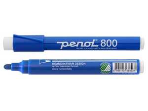 Whiteboardpenna Penol 800 Rund Blå 1.5mm extra bild 2
