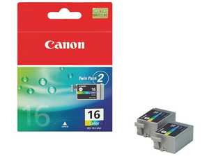Bläckpatroner Canon BCI-16C 3-Färger 2st extra bild 2