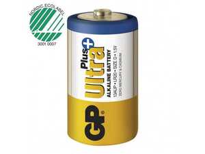 Batteri GP Ultra Plus D LR20 2st