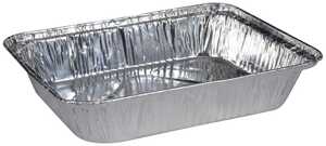 Aluminiumform Abena Halvgastro Rekt 3600ml 10st