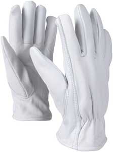 Läderhandske OX-ON Worker Comfort 2307 Vit