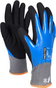 Vinterhandske OX-ON Winter Comfort 3303 Svart-Blå