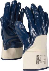NBR Handske OX-ON Comfort 8302 Vit-Brun CE 10