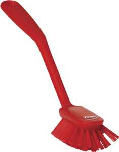 Diskborste Vikan Medium Röd 28cm