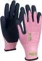 Junior Handske OX-ON Recycle 16000 Svart-Rosa