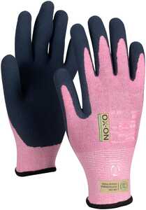 Junior Handske OX-ON Recycle 16000 Svart-Rosa