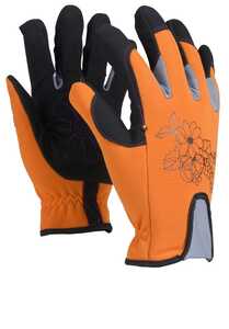 Trädgårdshandske OX-ON Garden Supreme 5601 Svart-Orange