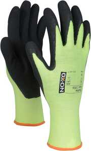 Handske OX-ON Flexible Basic 1006 Svart-Grön