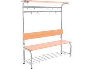 Kläd och Skolhylla Nordic Brands Reda Silver