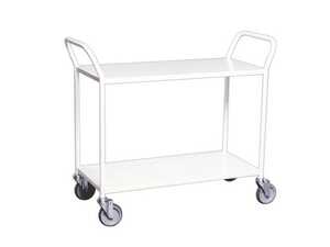Bordsvagn Nordic Brands 2 Hyllplan Vit
