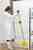 Skaft Vikan Aluminium Gul 150cm bild 5