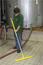 Skaft Vikan Aluminium Gul 150cm extra bild 8